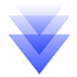 arrowdwonBlue